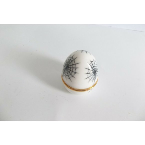 Orchid Designs trinket box Porcelain Spider Halloween - Picture 2 of 4